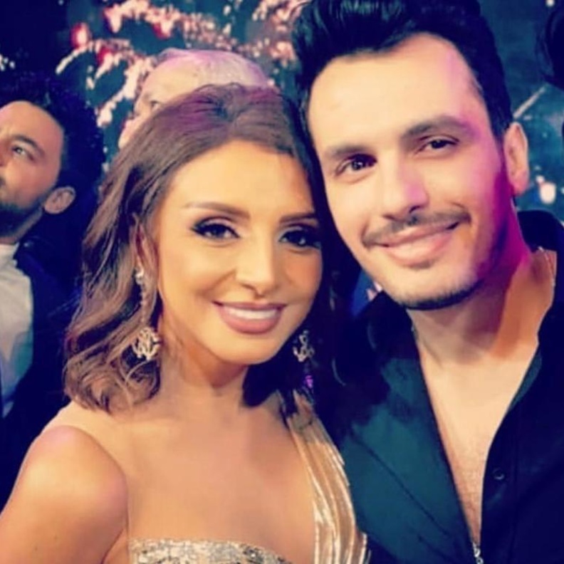 أنغام وزوجها