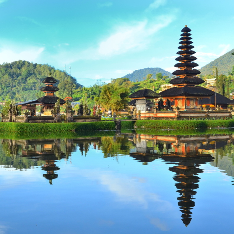 اجواء رومانسية جميلة في بالي لشهر العسل