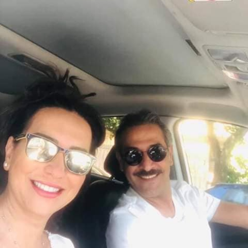 امل عرفة وعبد المنعم عمايري