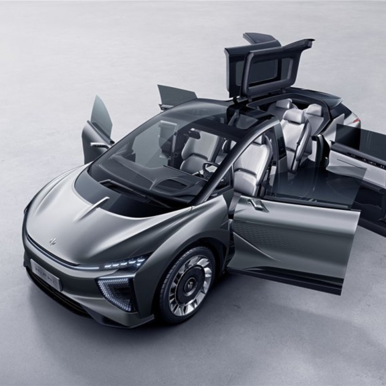 "HiPhi 1" نموذجاً جاهزاً للتصنيع لسيارة المستقبل من "Human Horizons"
