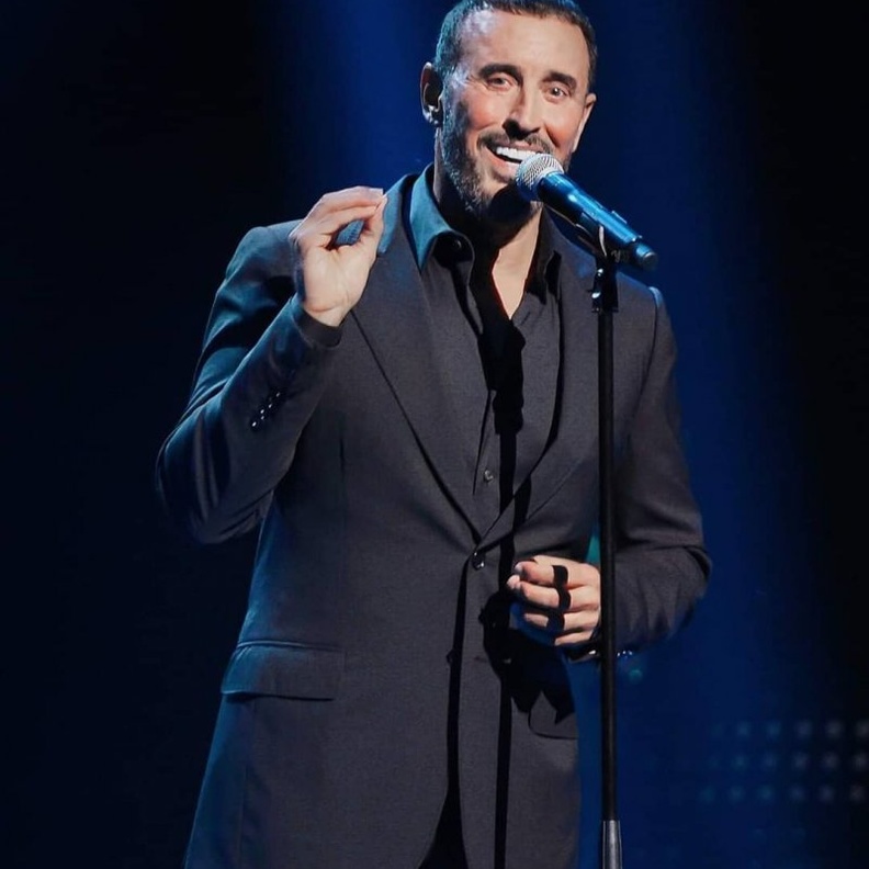 خطيبة وسام الساهر بصورة مع انلجم كاظم الساهر