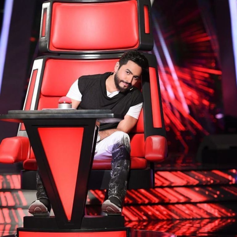 تامر حسني في ذا فويس كيدز 