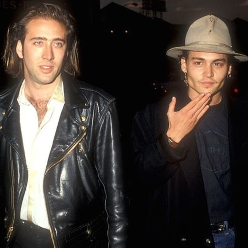 جوني ديب ونيكولاس كيدج