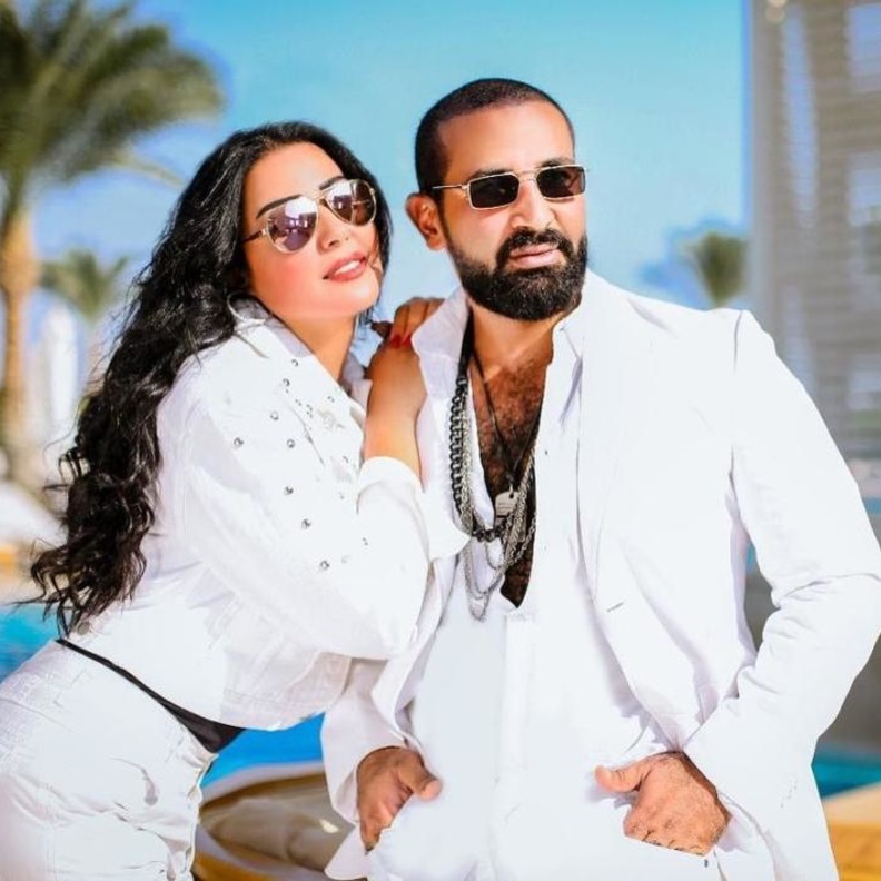 سمية الخشاب واحمد سعد