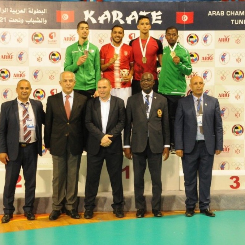 15 ميدالية متنوعة حصاد المنتخب السعودي للكاراتيه في البطولة العربية