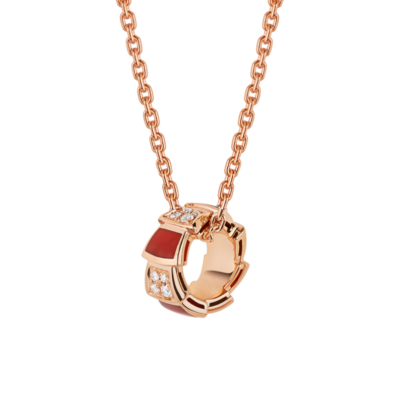 تعليقة ذهب من مجموعة Bvlgari Serpenti