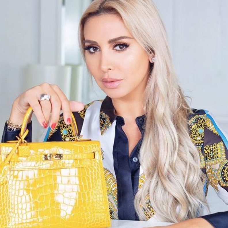  أحدث اطلالات جويل بحقيبة هيرميس