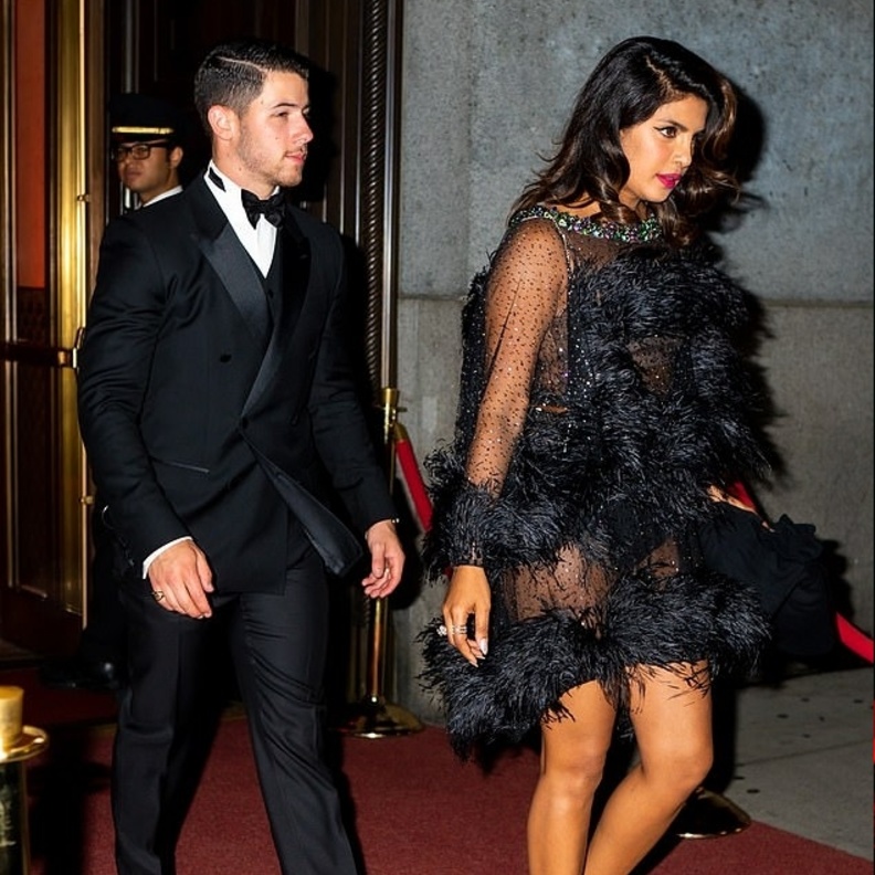 بريانكا تشوبرا في حفل عيد ميلاد جو جوناس في نيويورك