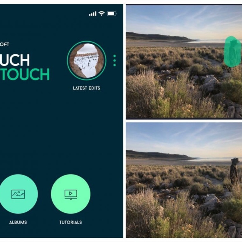 تطبيق TouchRetouch يتيح لك ازالة الاشياء غير المرغوب فيها من صورك بطريقة بسيطة و سريعة