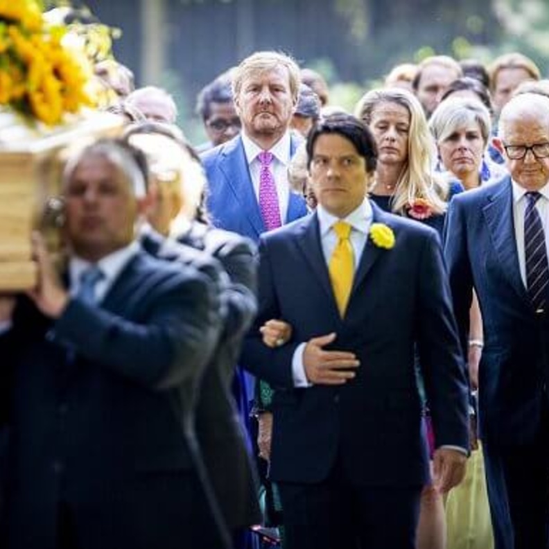 جنازة الأميرة كريستينا أميرة هولند