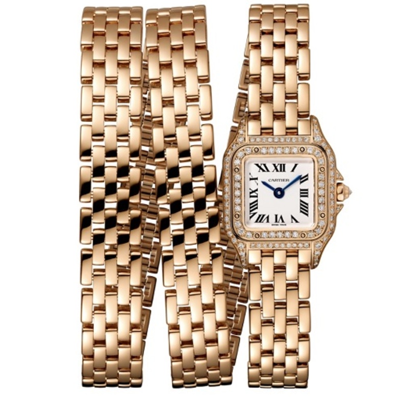 ساعة ذهب كارتييه 