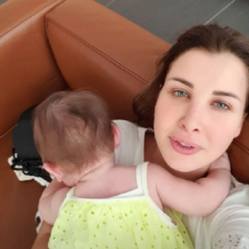 نانسي عجرم وابنتها