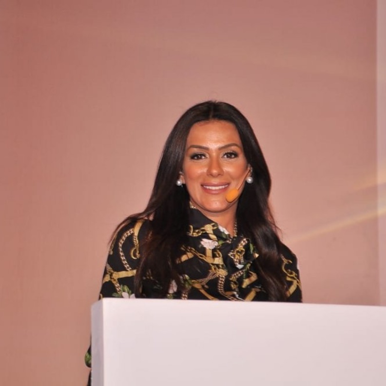 انجي المقدم في مهرجان الجونة