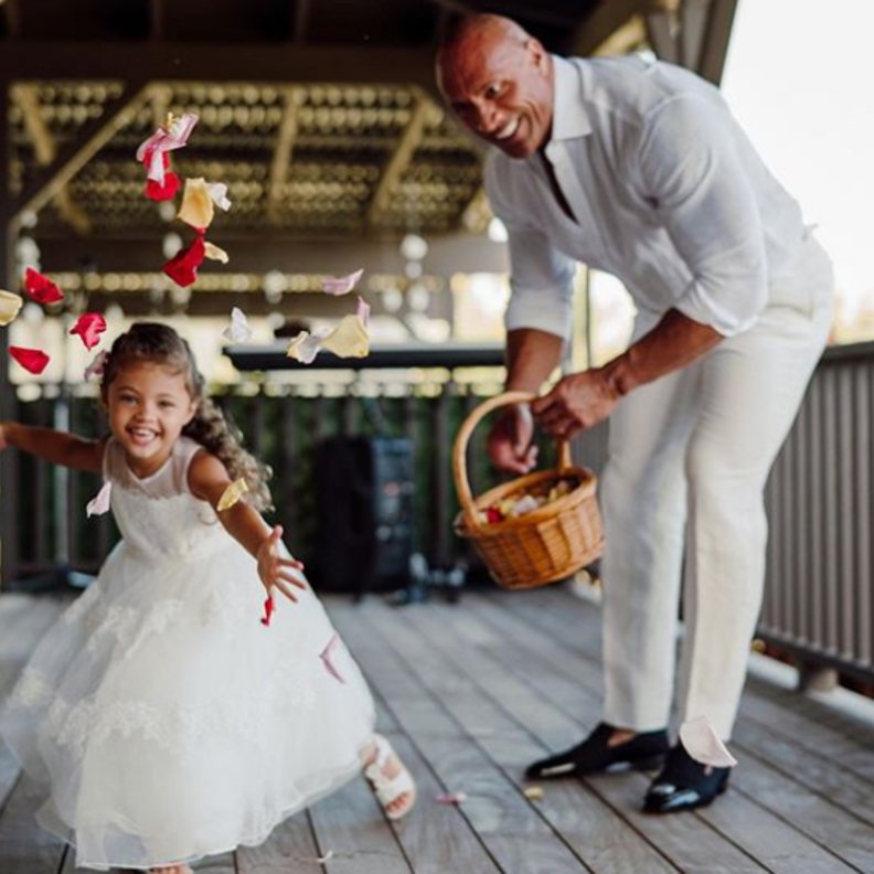 ذا روك وابنته