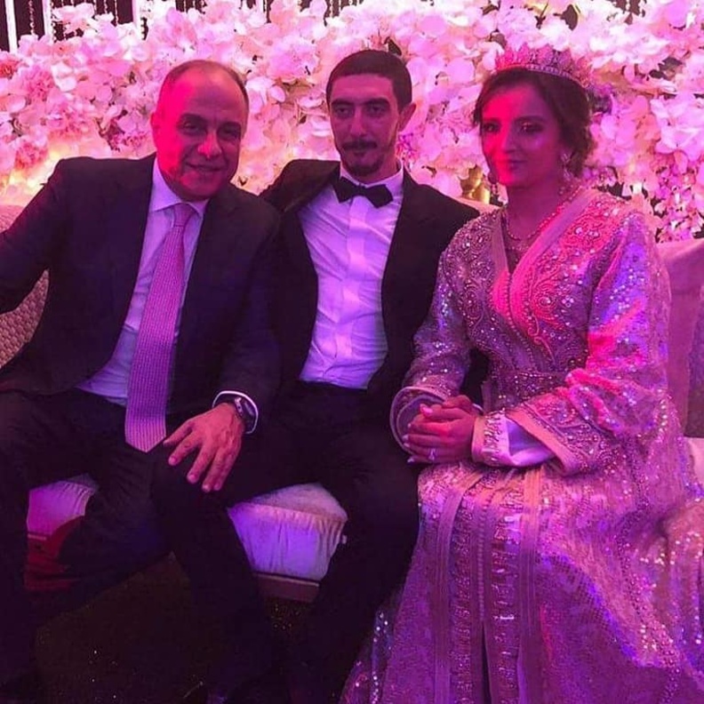 من اجواء حفل زفاف عمر الساهر نجل كاظم  الساهر