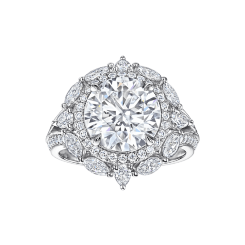 موديلات خواتم خطوبة بالألماس من دار بولغري  Bvlgari