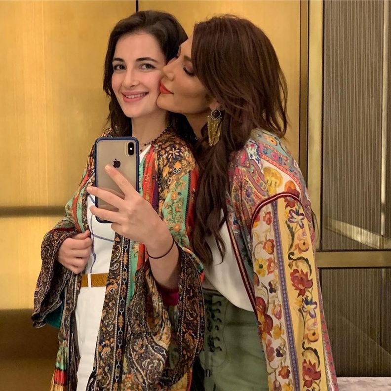 اصالة تهنئ ابنتها شام الذهبي