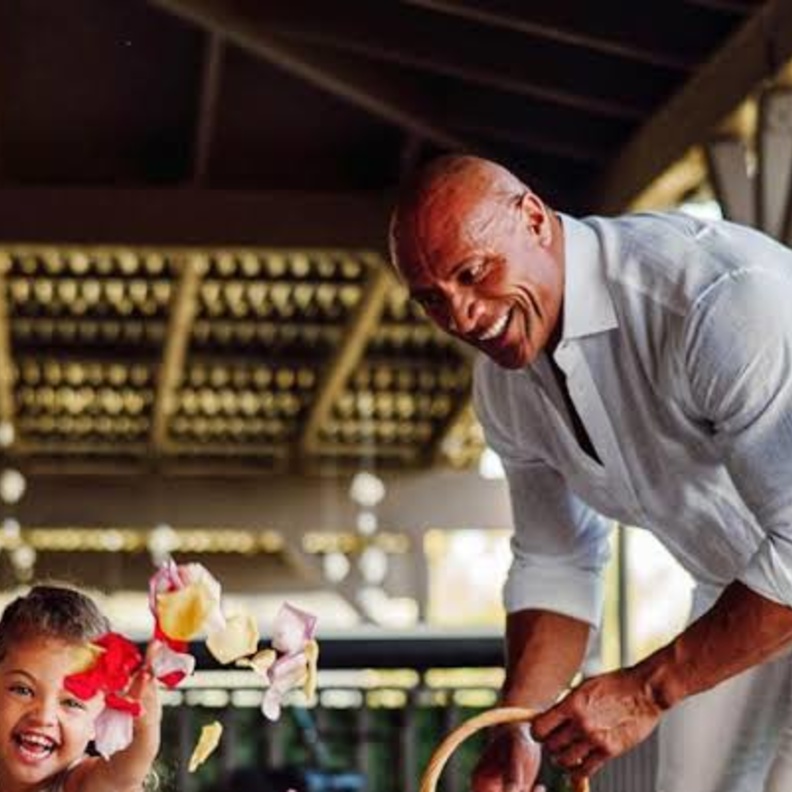 ذا روك و ابنته 