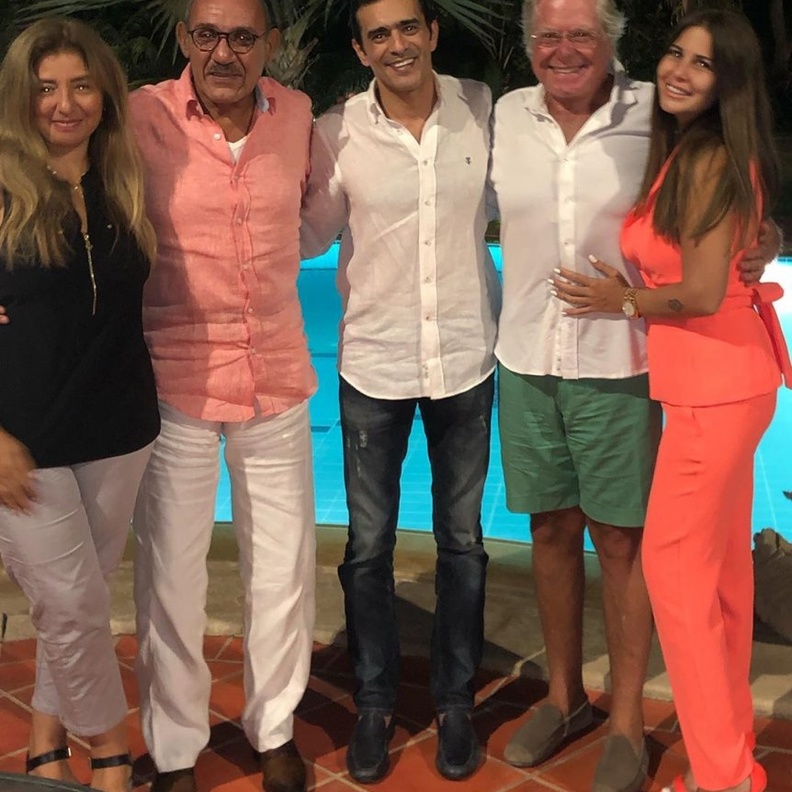 عيد ميلاد زوج منة حسين فهمي 