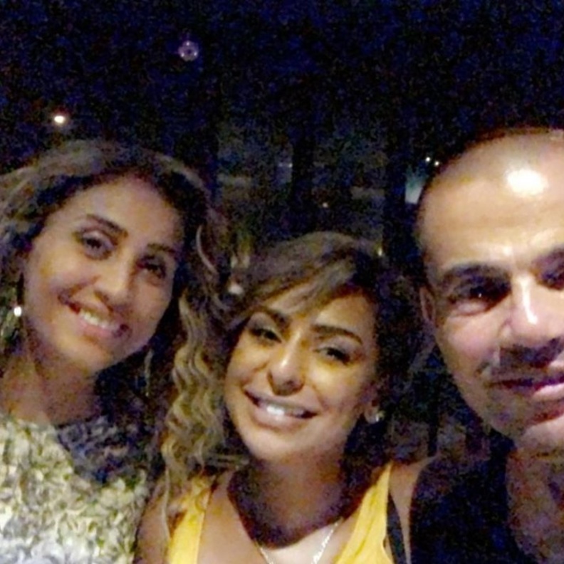 عمرو دياب ودينا الشربيني