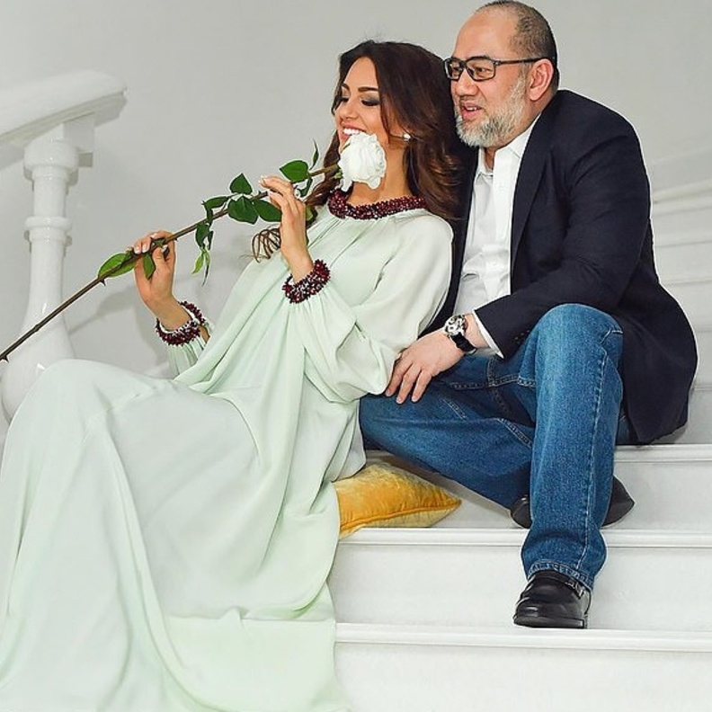 أوكسانا فوفودينا وطفلها