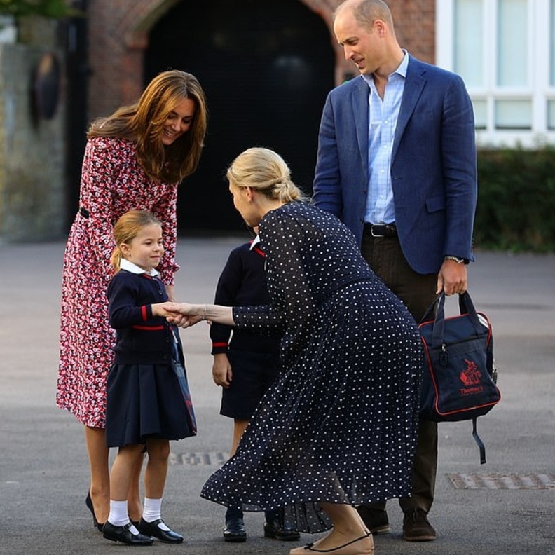 اصطحب الأمير وليام Prince William وزوجته كيت ميدلتون ابنائهم