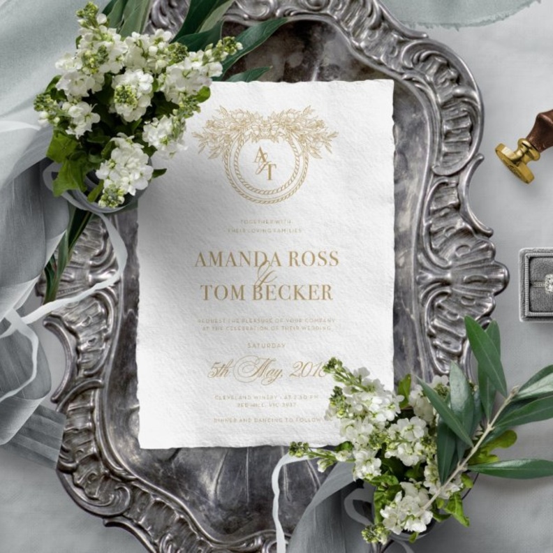 كروت افراح 2019 باللون الأبيض