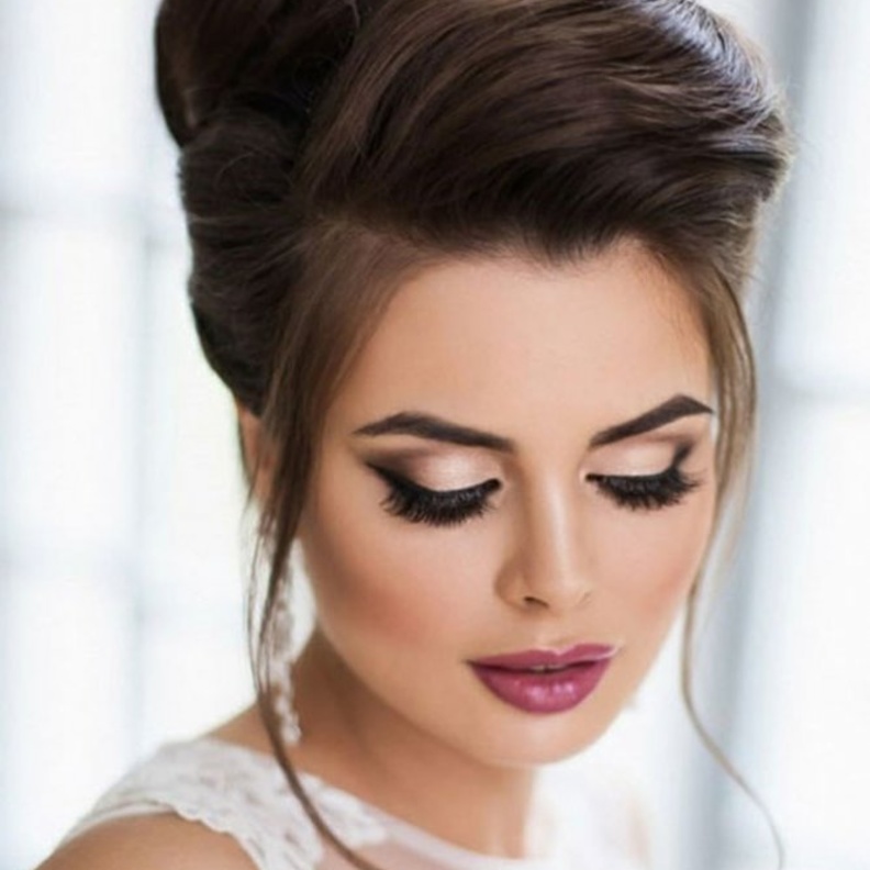مكياج عرائسي عصري للعروس السمراء