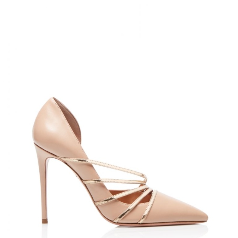 احذية عروس خريف وشتاء من Aquazurra