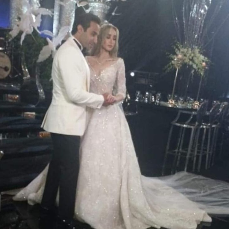 زفاف هنا الزاهد واحمد فهمي 