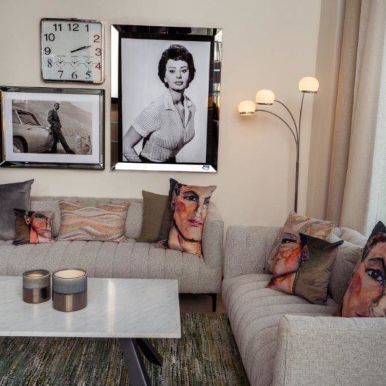 طابع الألوان الأنيقة Colurful Elegance