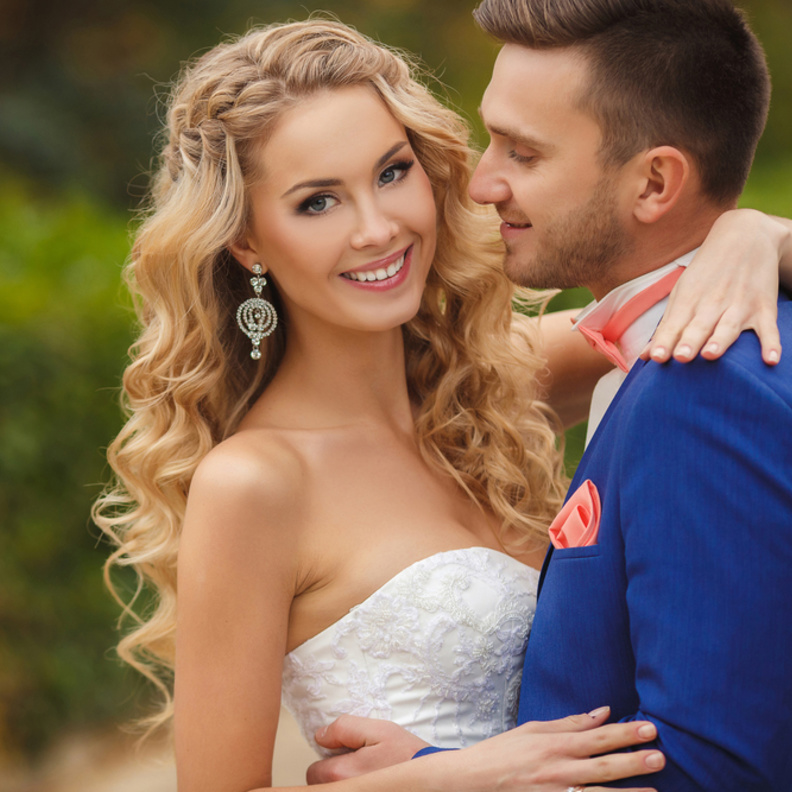 الشعر الطويل يزيد العروس جمالا