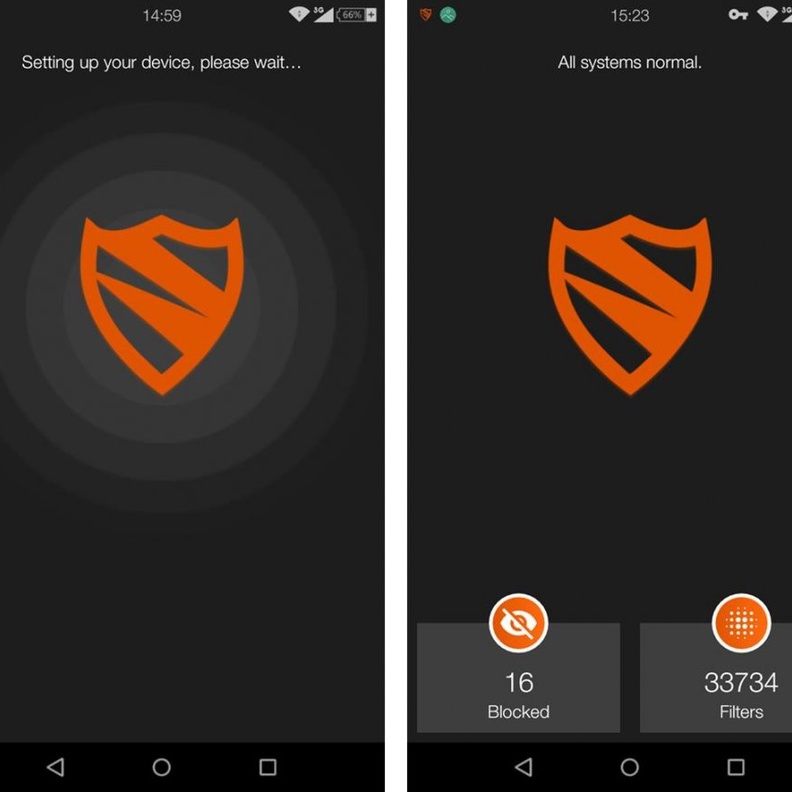 تطبيق  Blokadaلحماية الخصوصية و البيانات على اندرويد