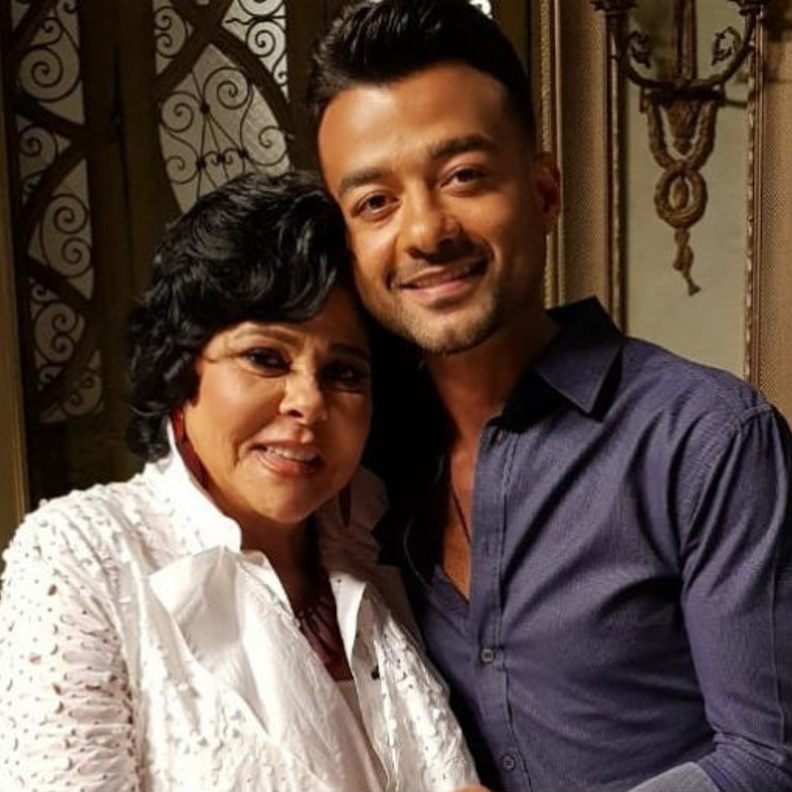 هيثم شاكر مع صاحبة السعادة