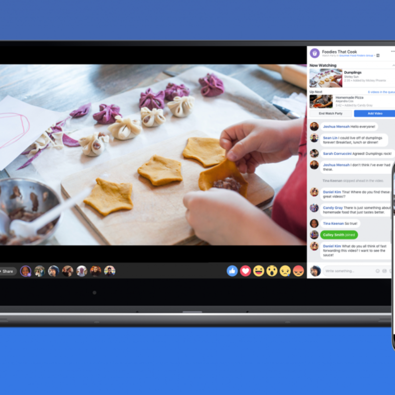  الحقت فيسبوك عدداً من الميزات بخاصية المشاهدة الجماعية