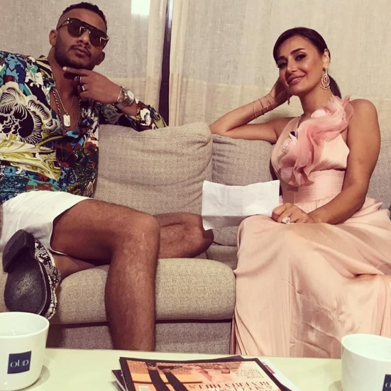 محمد رمضان وحلا شيحة 