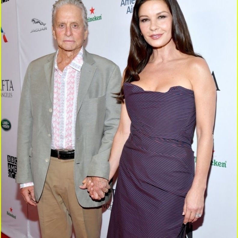 مايكل دوجلاس و كاثرين زيتا جونز 