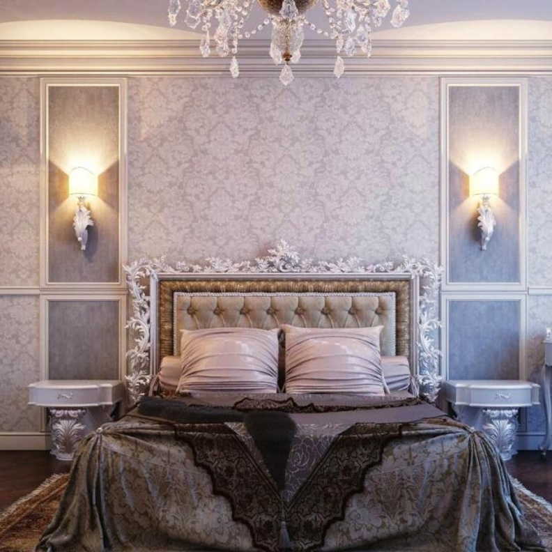 الاشجار الخضراء تزين ورق الحائط