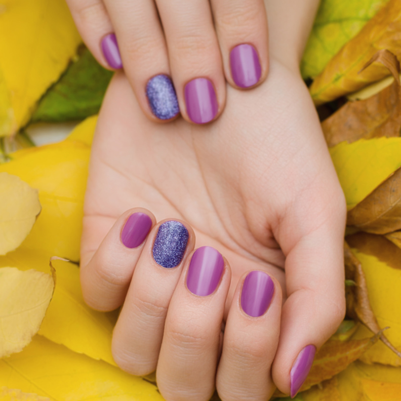 الوان مناكير تلائم فصل الخريف