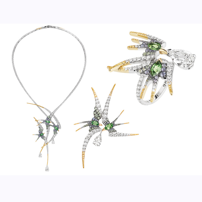 طقم من بوشرون Boucheron