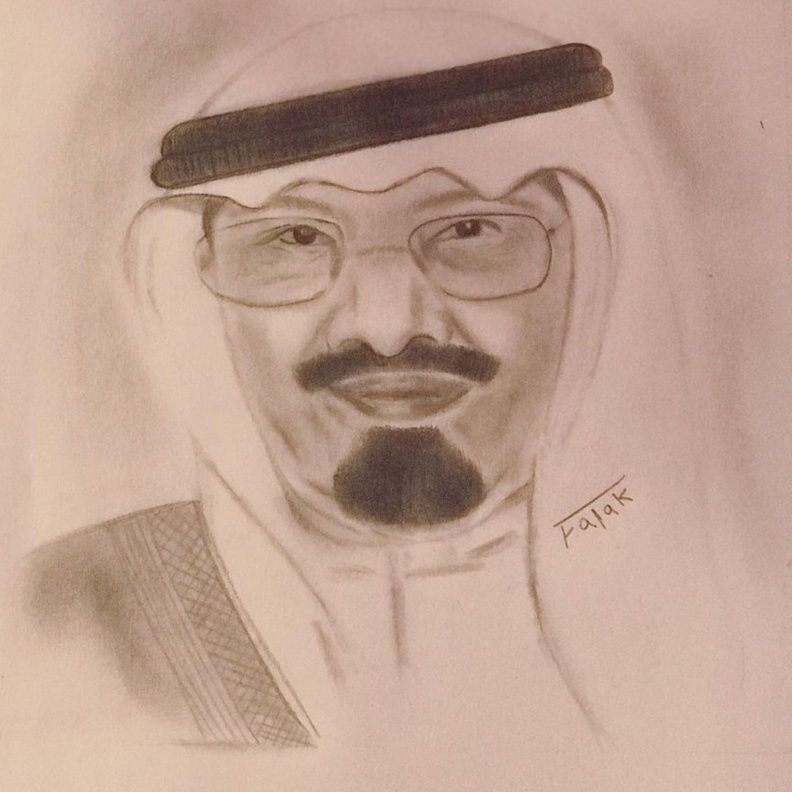 من رسومات الرسامة السعوديه فلك الخالدي