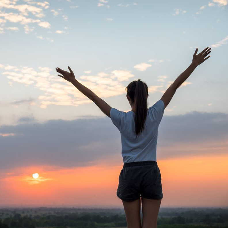  التفاؤل سبب في طول العمر.