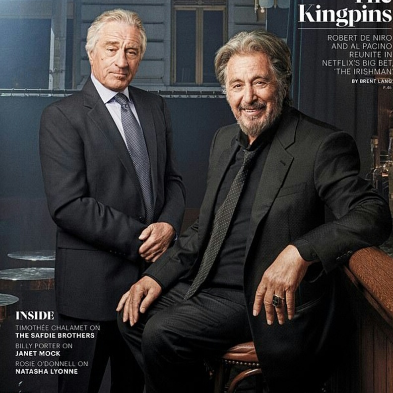 آل باتشينو و روبرت دي نيرو 