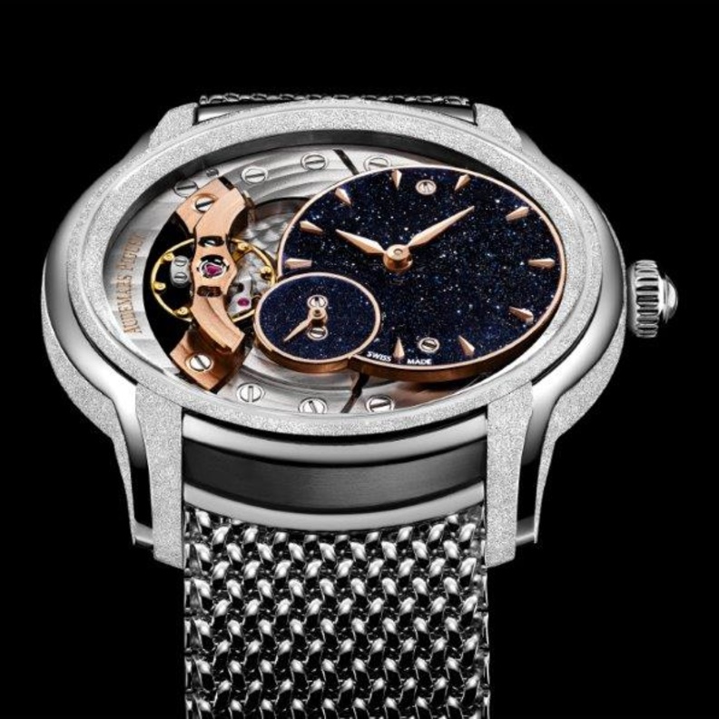  ساعة Audemars Piguet الجديدة ميليناري فروستد جولد أڤينتورين 