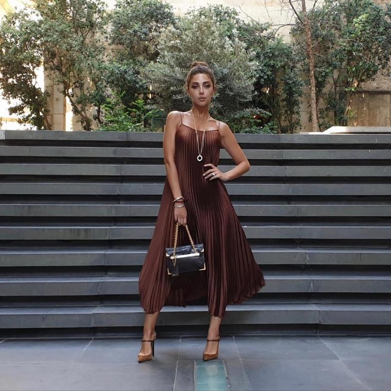  اطلالة لافتة في ملابس صيفية اعتمدتها ميريام فارس