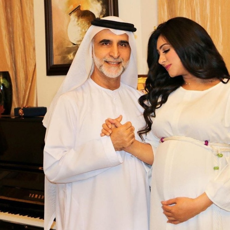 هيفاء حسين وزوجها