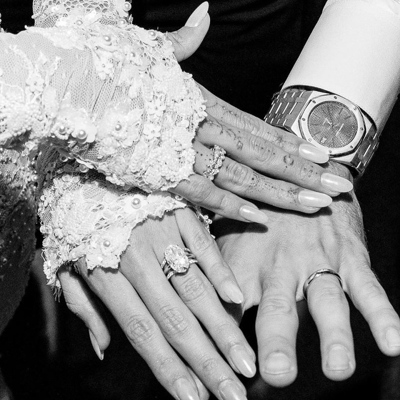  جاستين بيبر وهايلي بالدوين