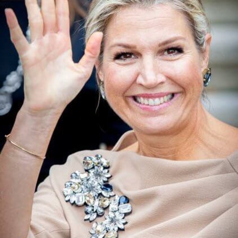 الملكة ماكسيما في مؤتمر للصحة النفسية