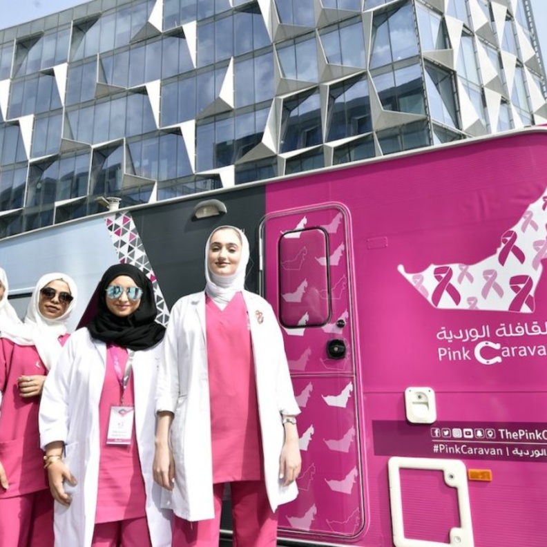 القافلة الوردية