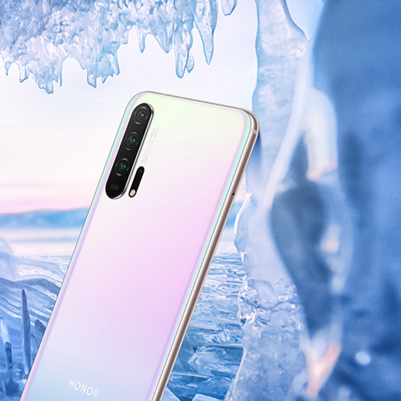 إطلاق هاتف HONOR 20 PRO باللون الأبيض الثلجي الرائع في المملكة العربية السعودية